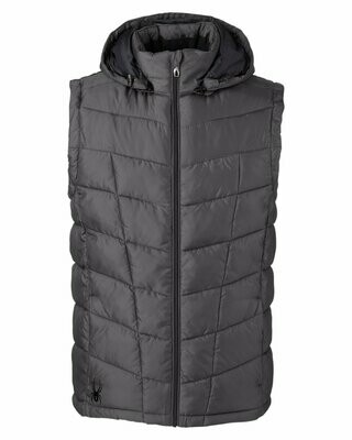 Spyder Pelmo Puffer Vest, Colours: POLAR