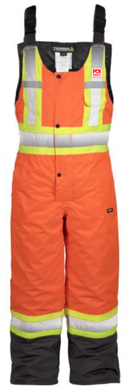 HI-VIS LINED BIB OVERALL TERRA
