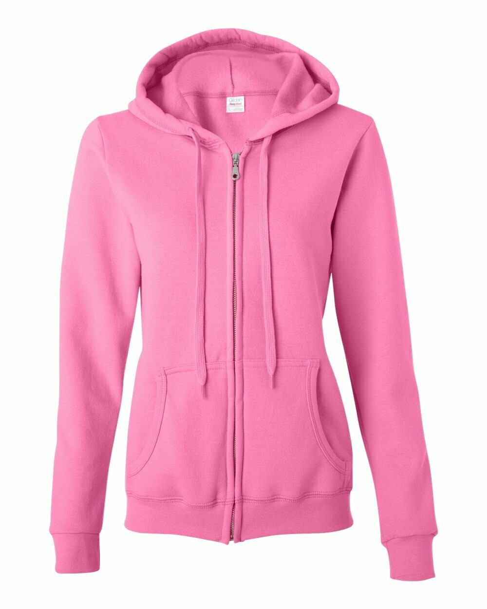 Heavy Blend™ Women’s Full-Zip Hooded Sweatshirt, Colours: Light Pink
