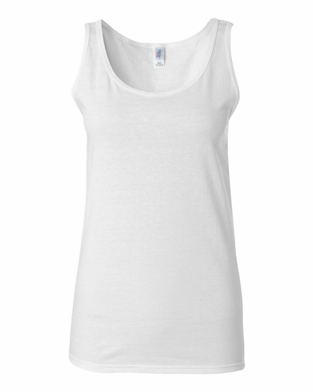 Softstyle® Women’s Tank Top, Colours: White