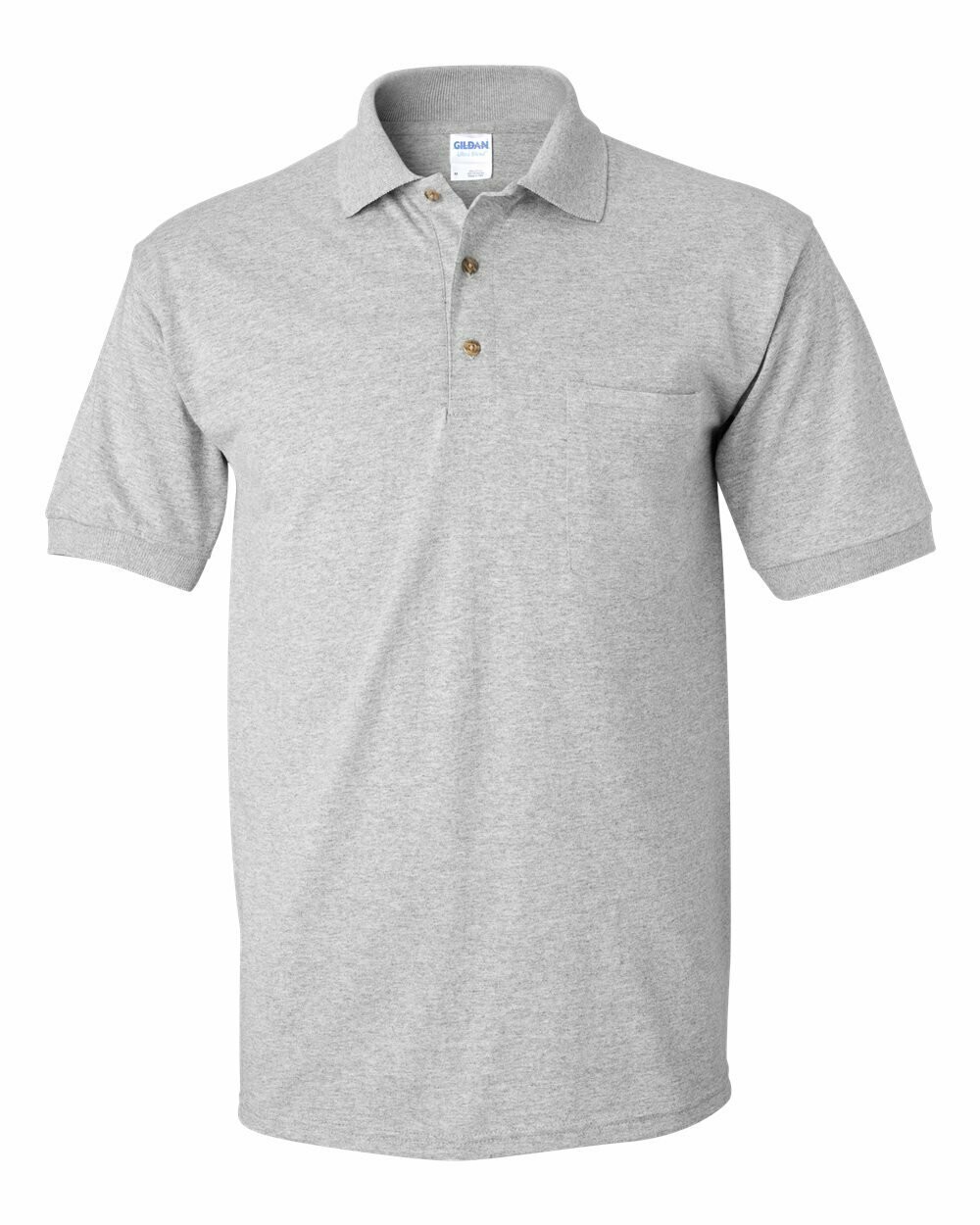 DryBlend® Jersey Pocket Sport Shirt, Colours: Sport Grey