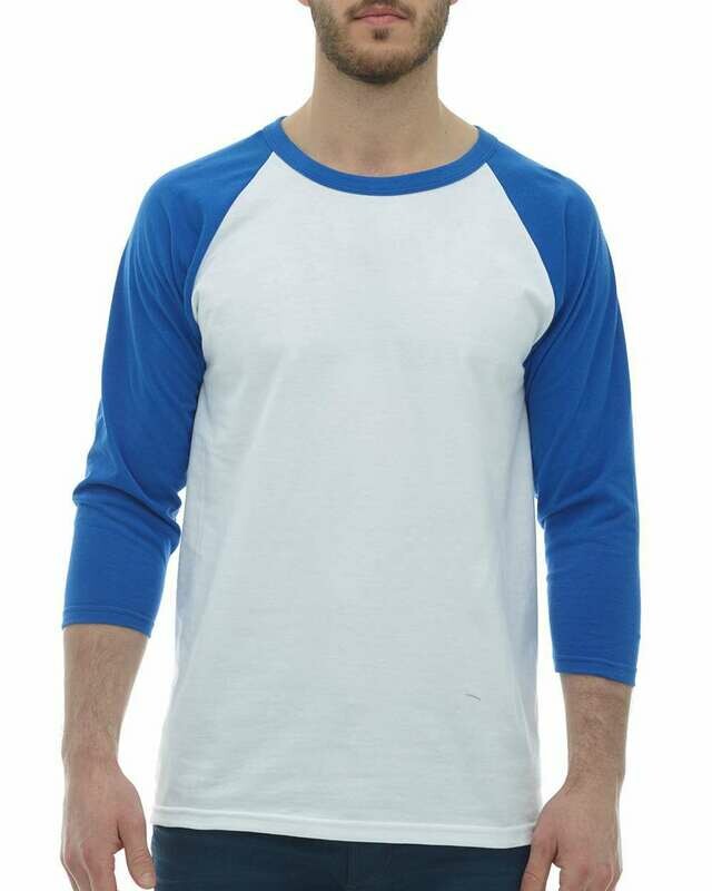 Raglan Three-Quarter Sleeve Baseball T-Shirt