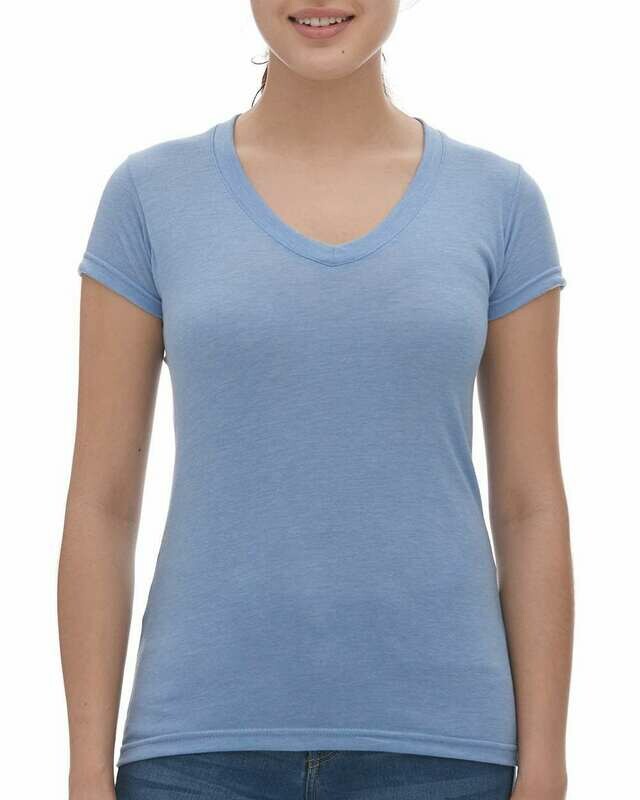 Women's Fine Blend V-Neck T-Shirt