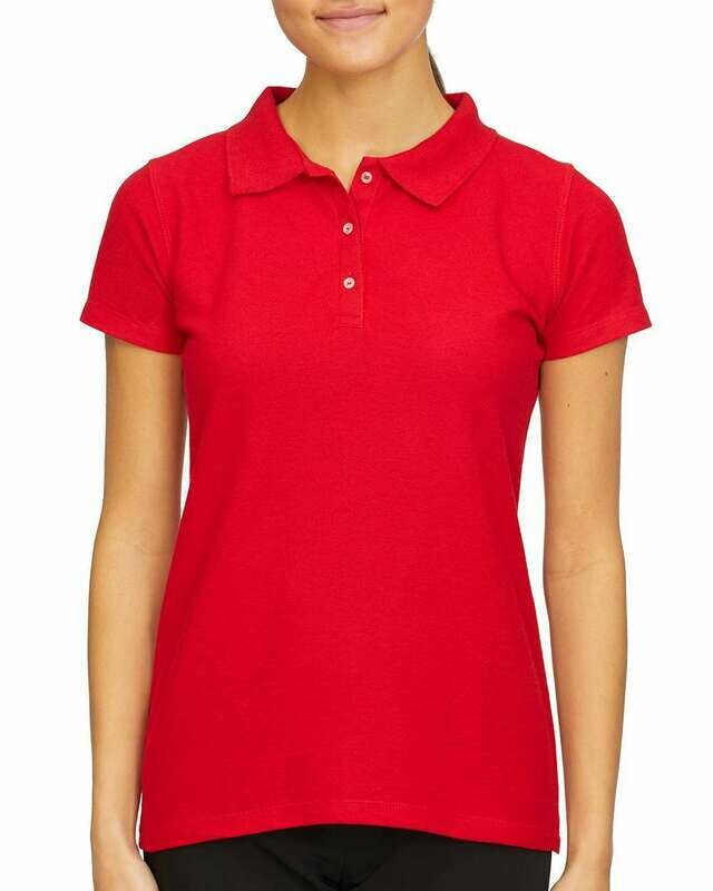 Women's Soft Touch Sport Shirt, Colours: Red