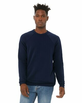 Unisex Sponge Fleece Crewneck Sweatshirt, Colours: Navy