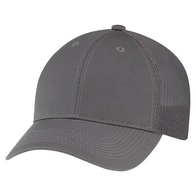 Enzyme Washed 6 Panel Constructed Full-Fit (Mesh Back)