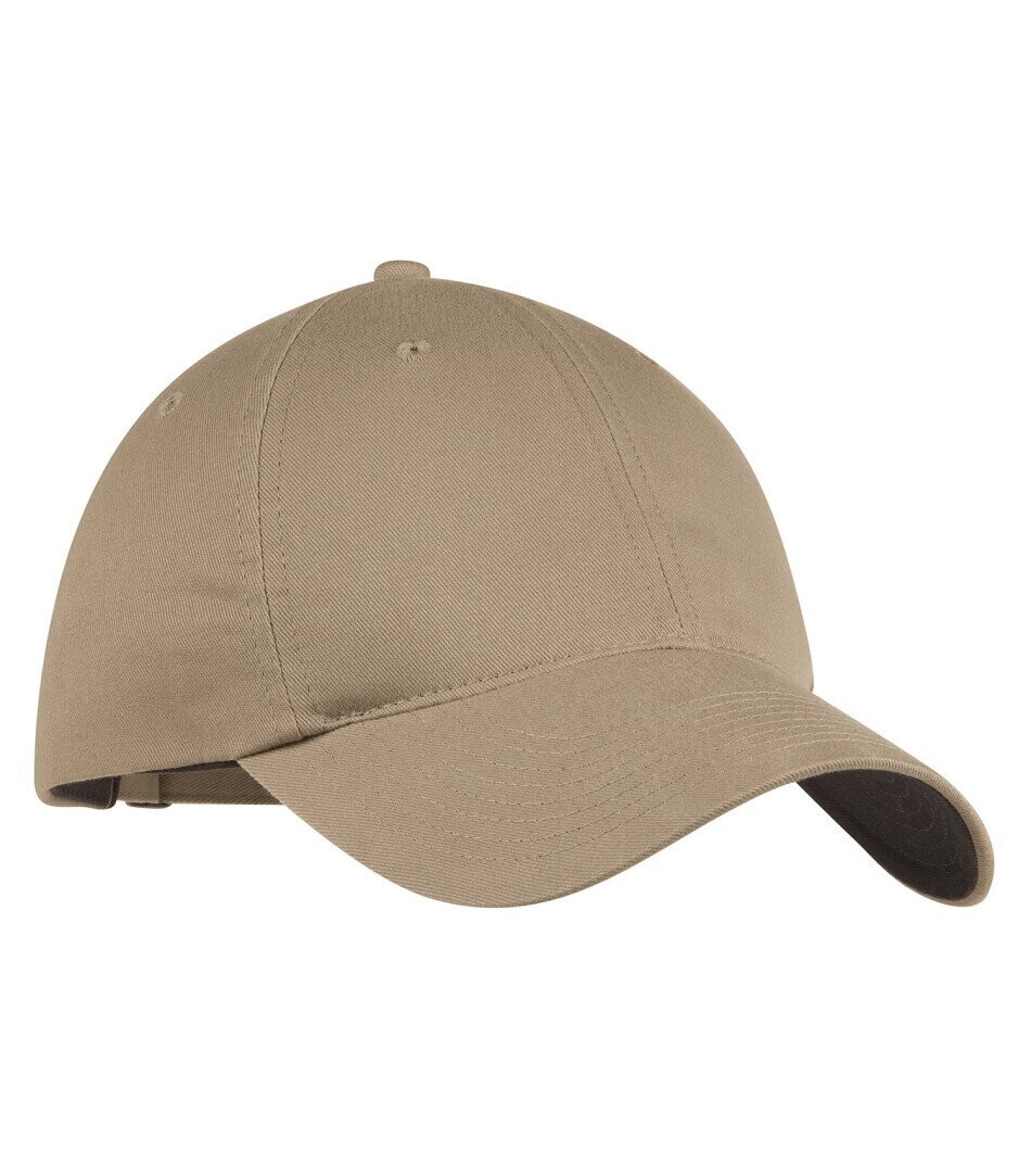 NIKE® UNSTRUCTURED TWILL CAP, Colours: Dark Khaki