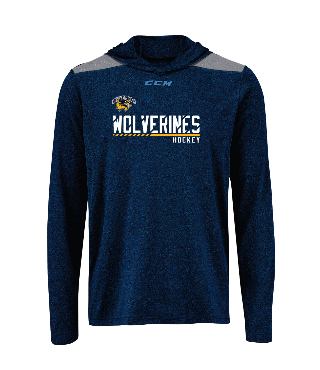 CCM Long Sleeve Hooded Tee