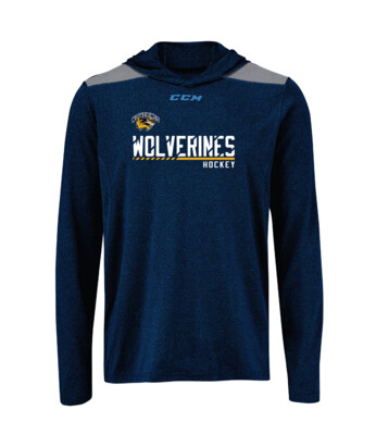 CCM Long Sleeve Hooded Tee