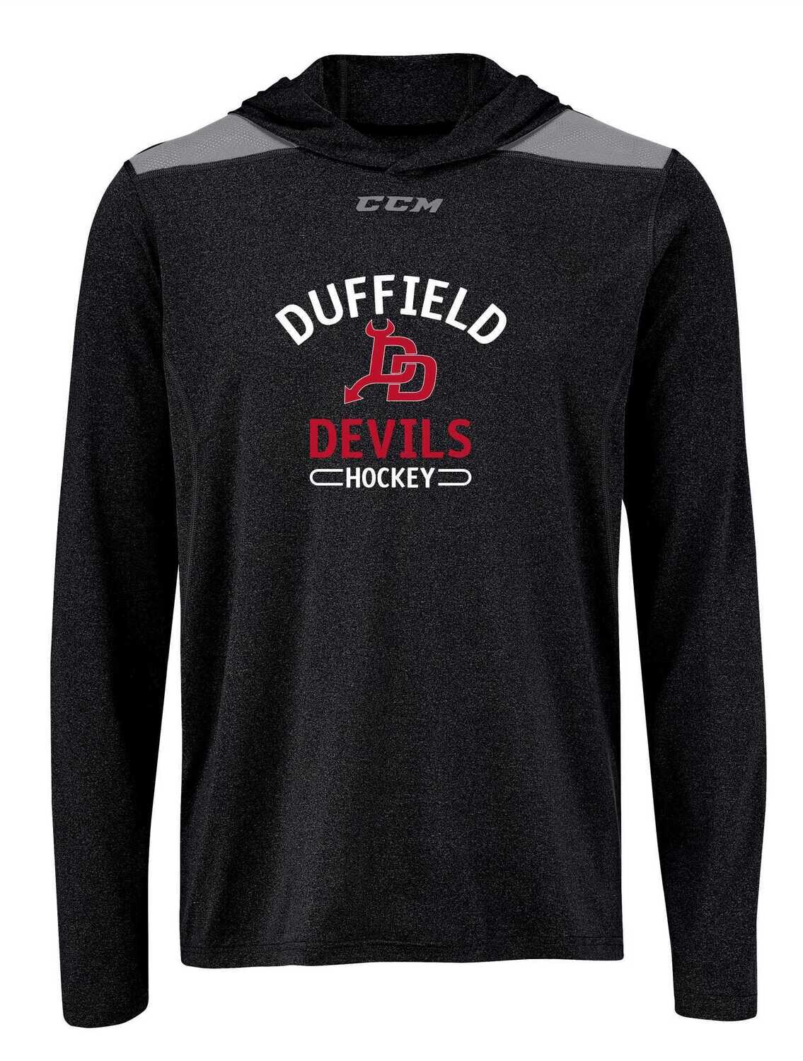 CCM Long Sleeve Hooded Tee