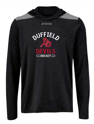 CCM Long Sleeve Hooded Tee