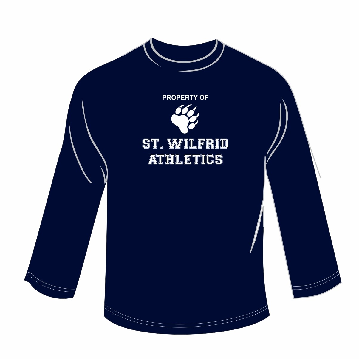Navy Long Sleeve T-Shirt