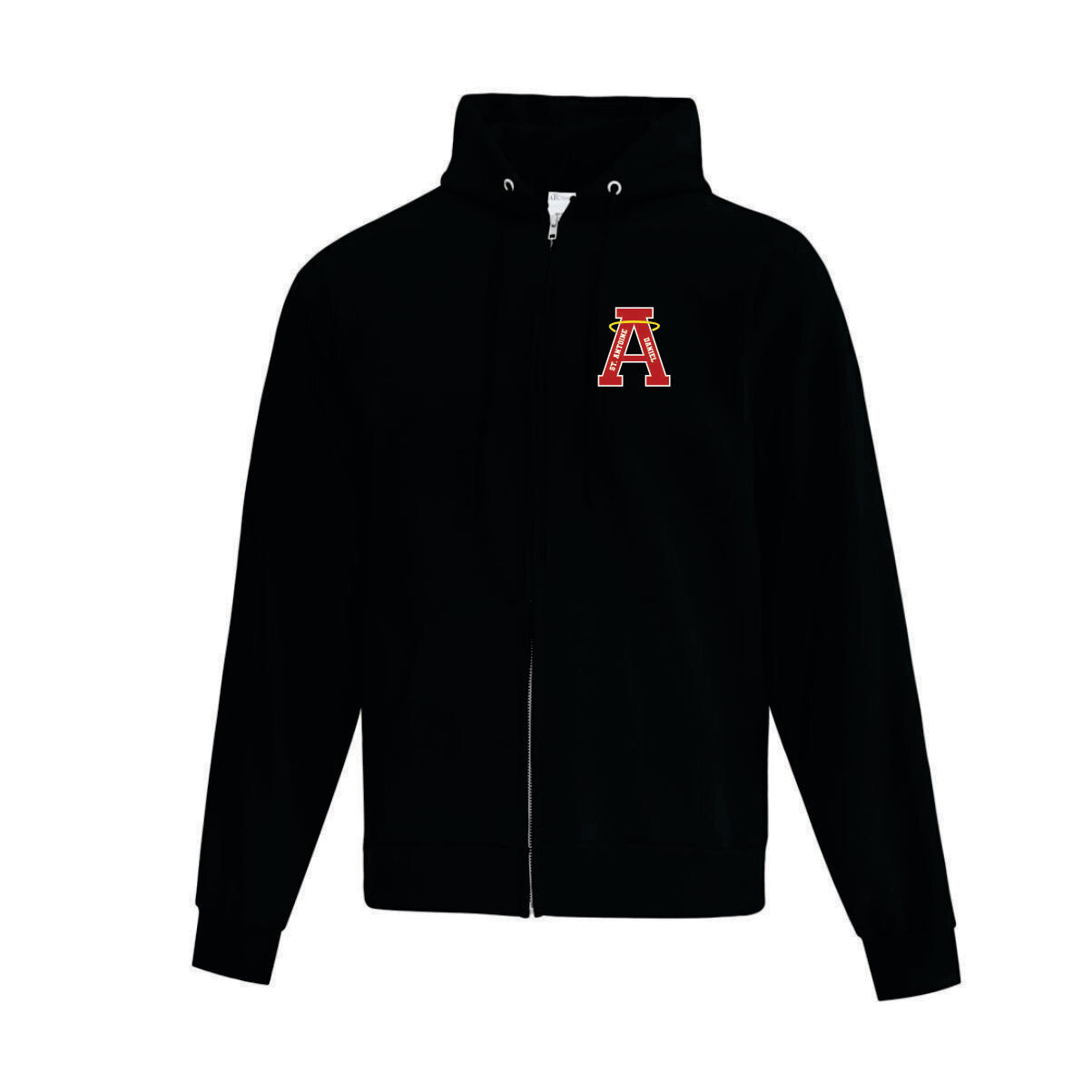 Full Zip Hooded Sweatshirt