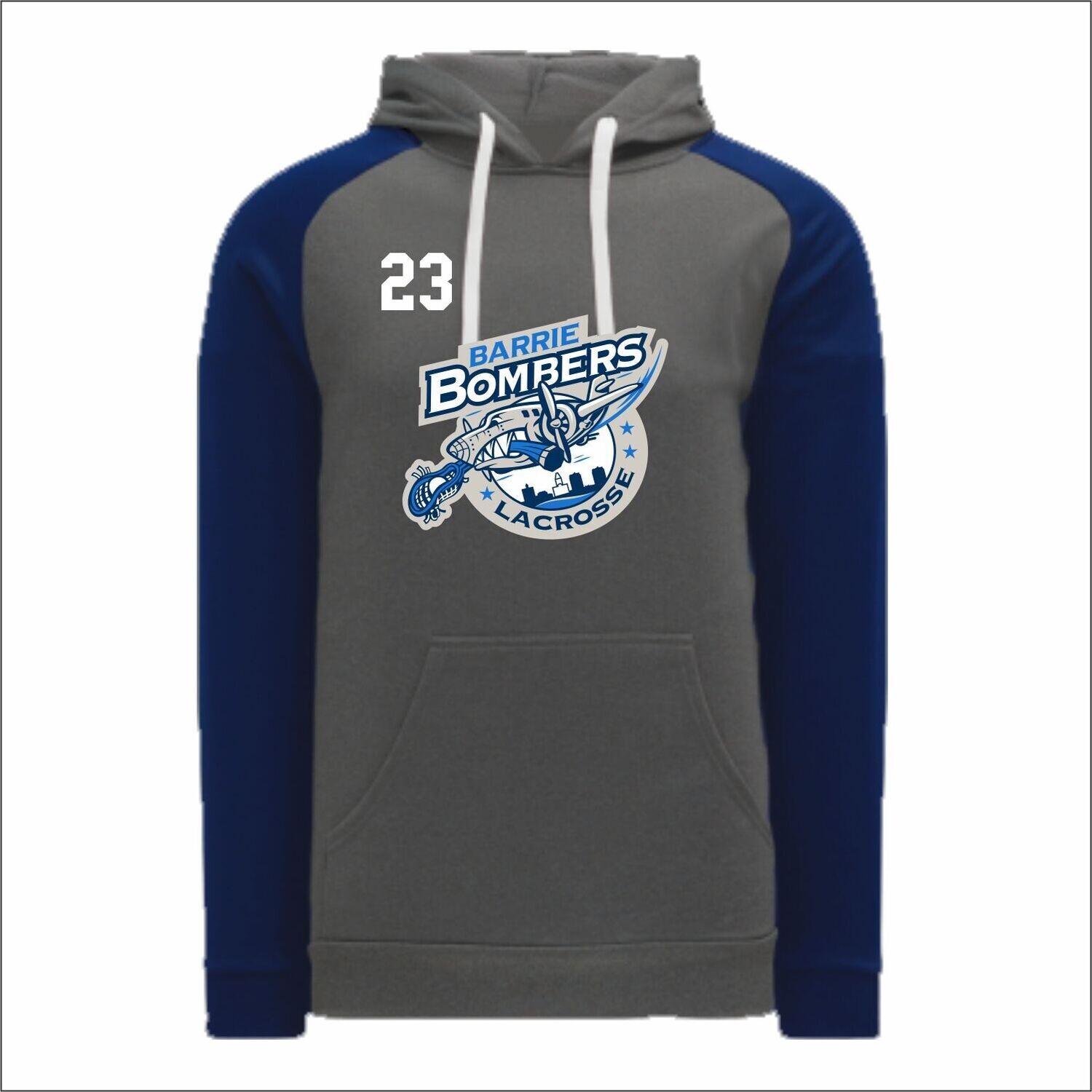 Charcoal Navy Hoody