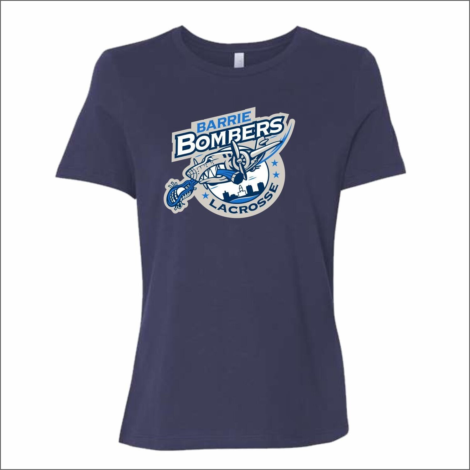 Ladies  Navy T-shirt