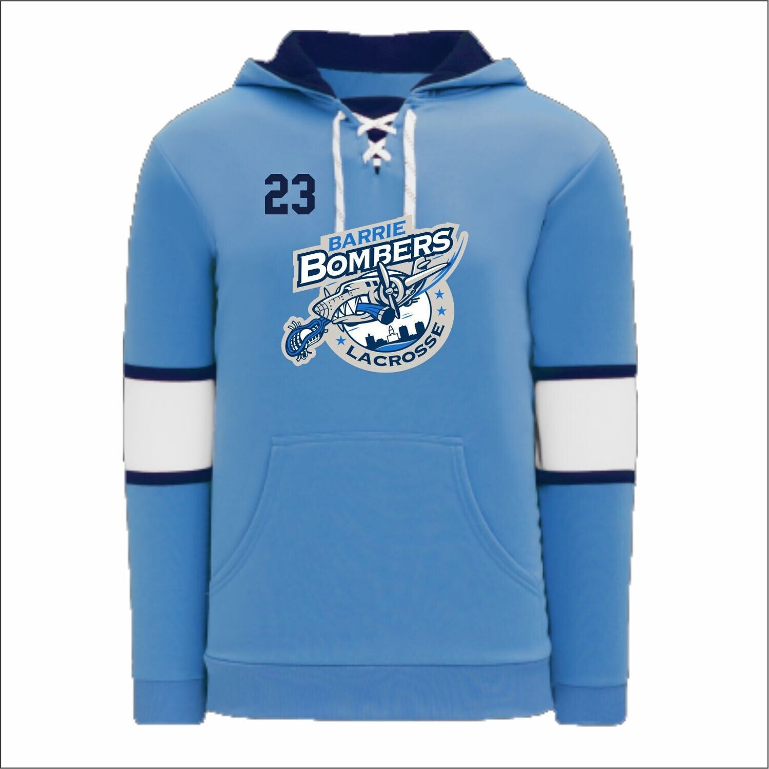 Sky Blue Lace Hoody
