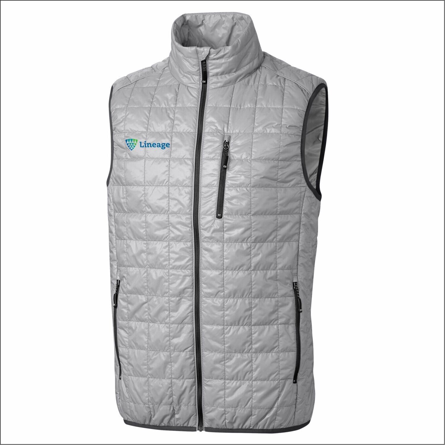 Rainier PrimaLoft® Mens Eco Insulated Full Zip Puffer Vest