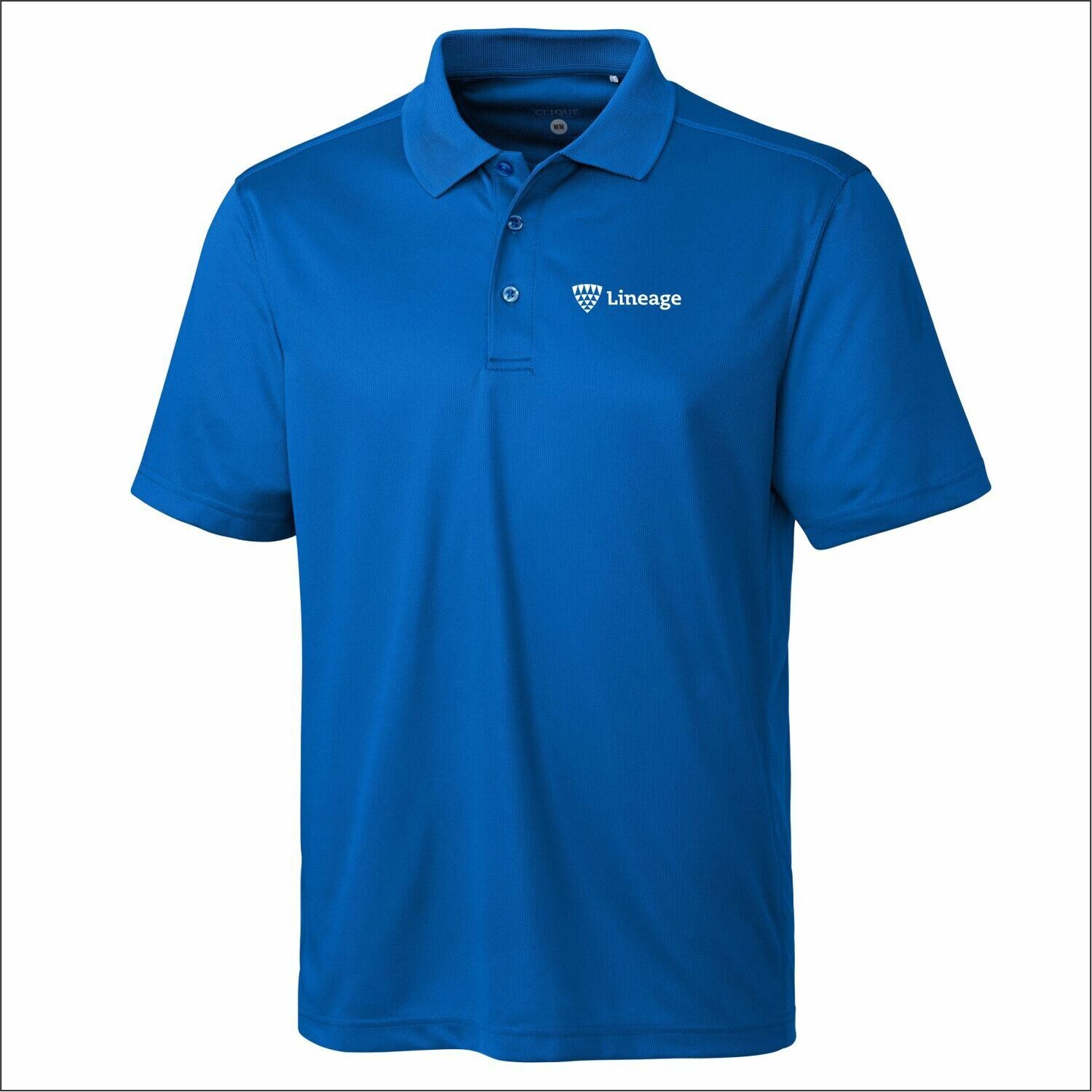 Clique Ice Pique Mens Short Sleeve Tech Polo