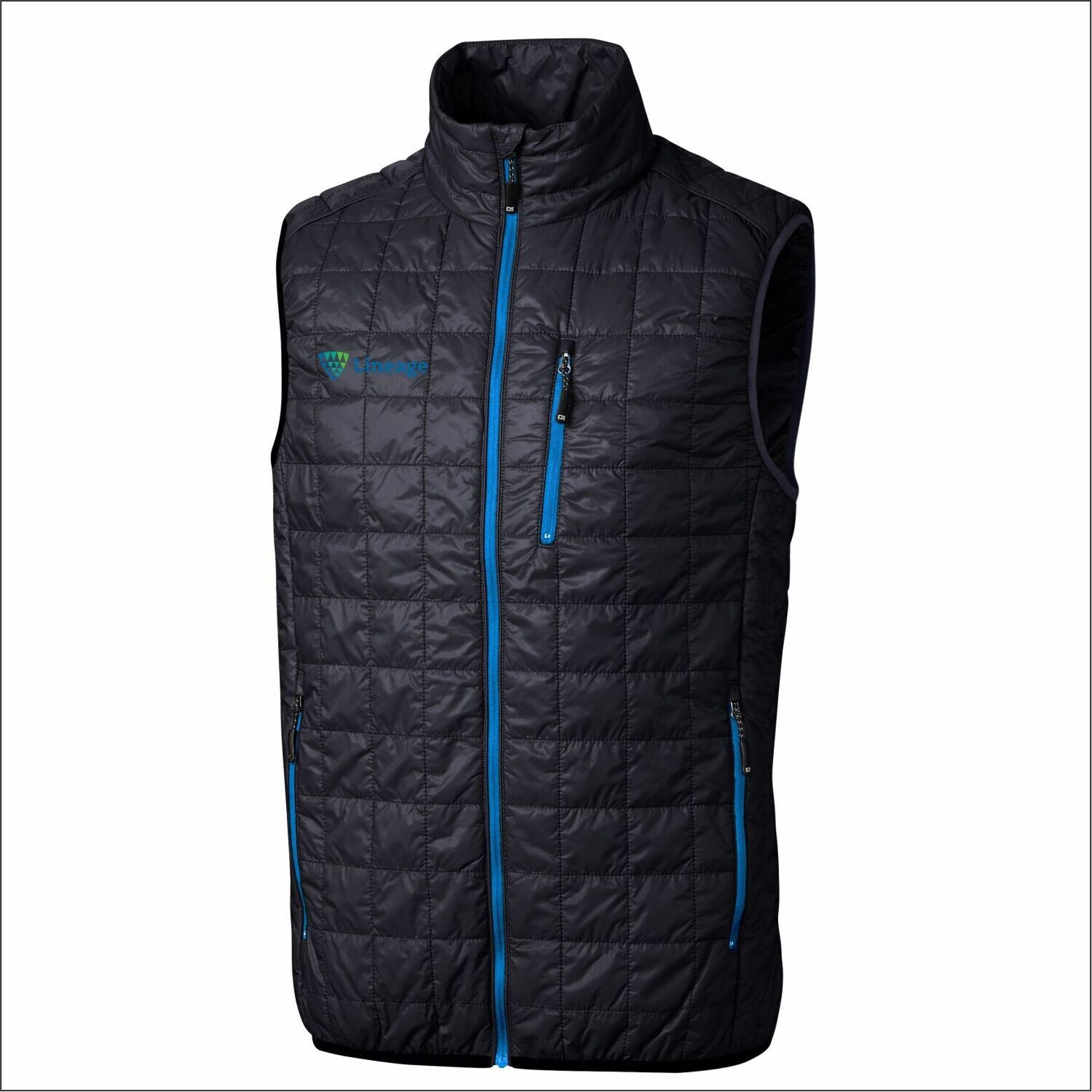 Rainier PrimaLoft® Mens Eco Insulated Full Zip Puffer Vest