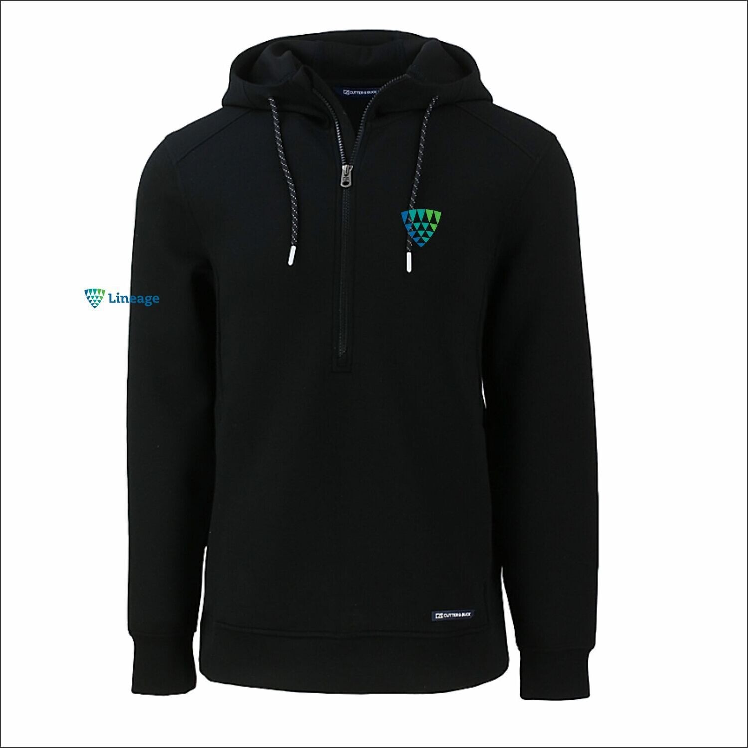 Roam Eco Half Zip Mens Pullover Hoodie