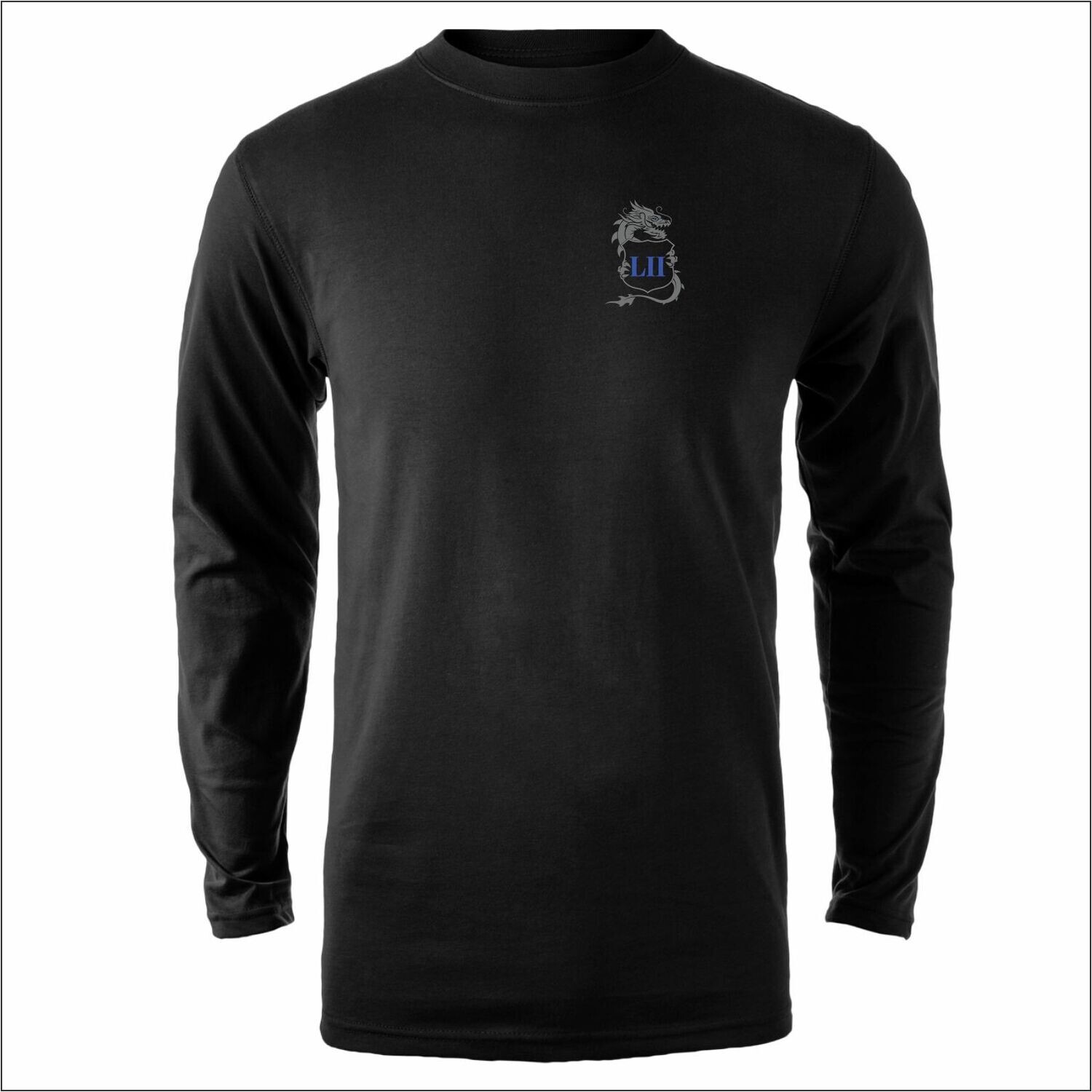 52 DIV ZORREL  BLACK LONG SLEEVED SHIRT