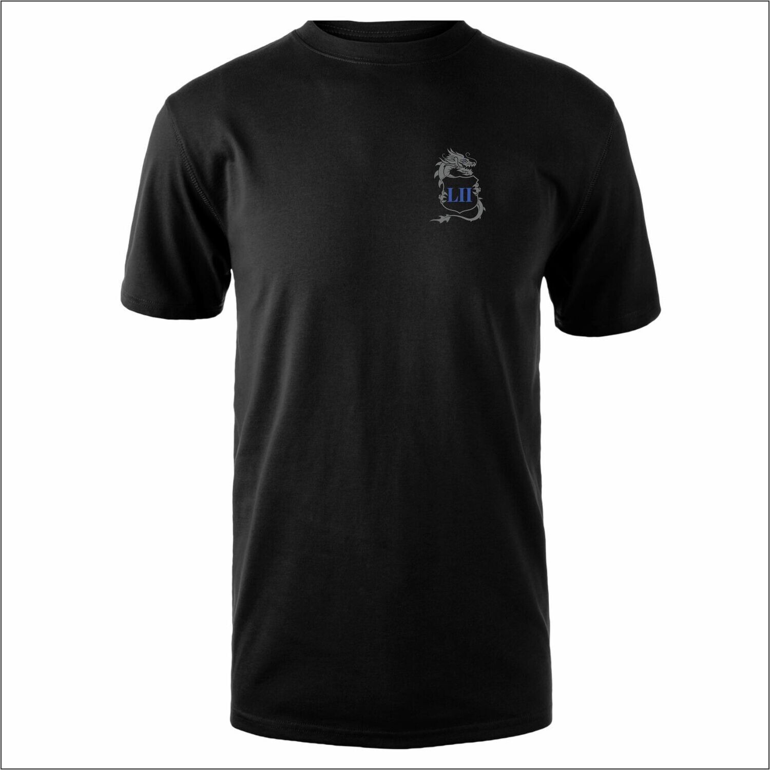 52 DIV ZORREL  BLACK SHORT SLEEVED SHIRT