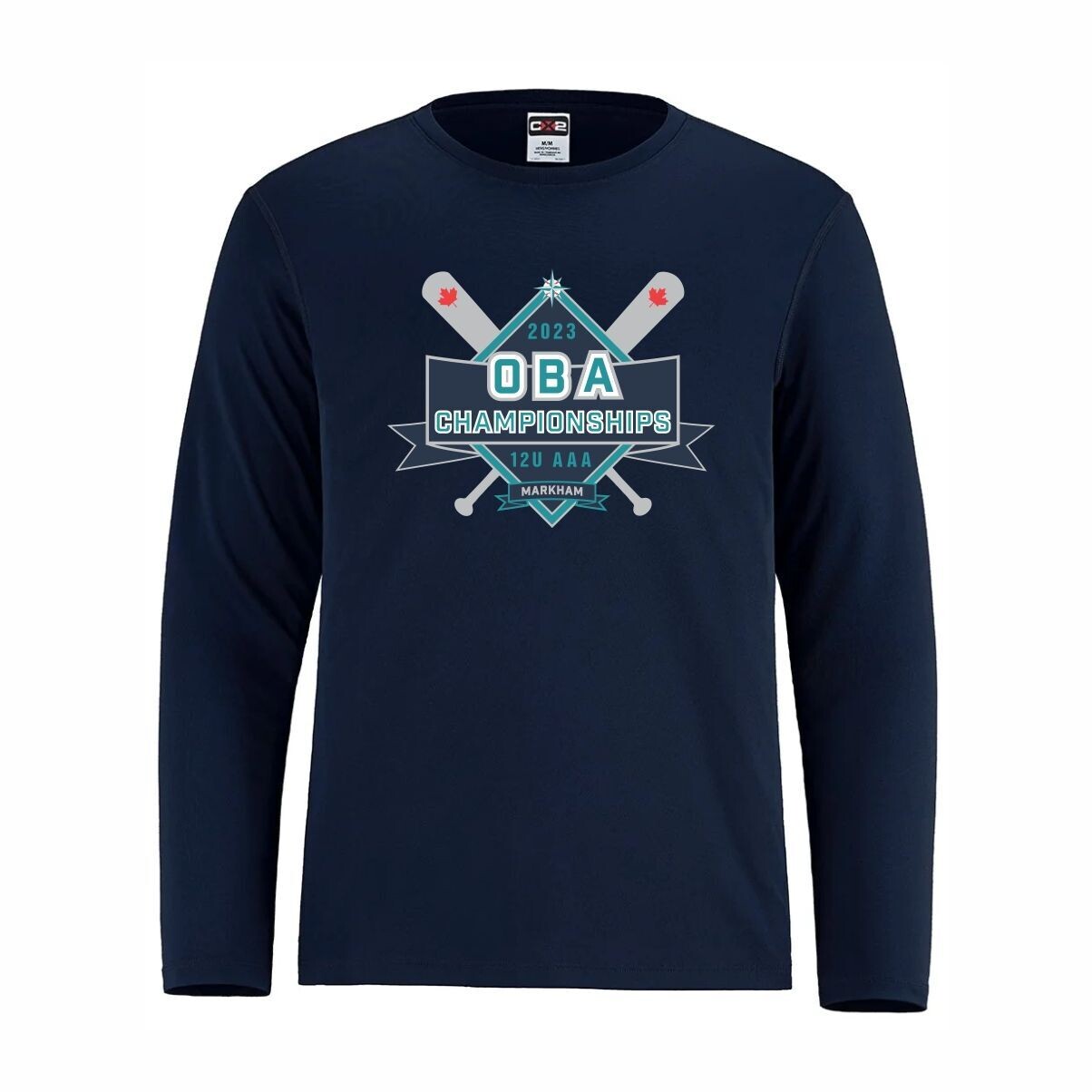 Navy Long Sleeve Performance T-Shirt