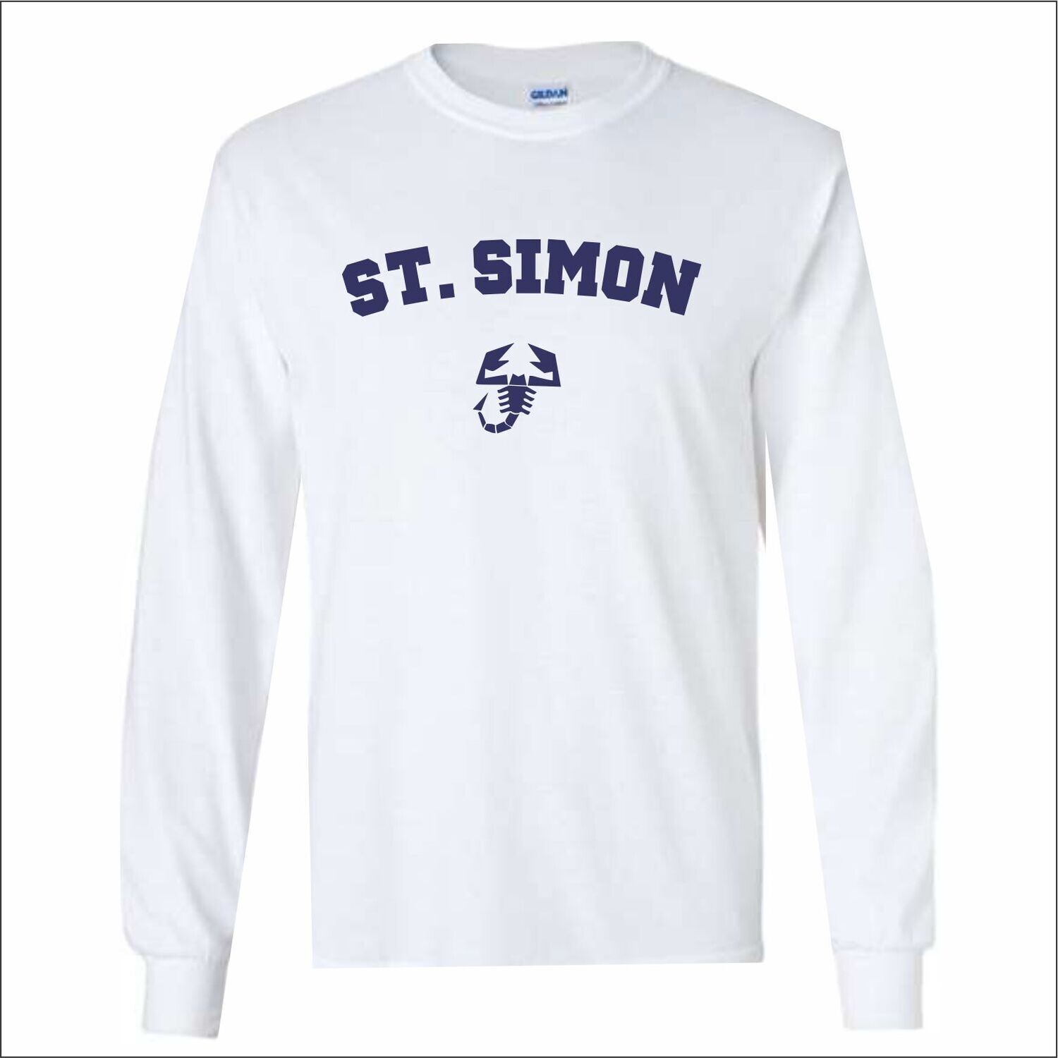 Long Sleeve White T-shirt