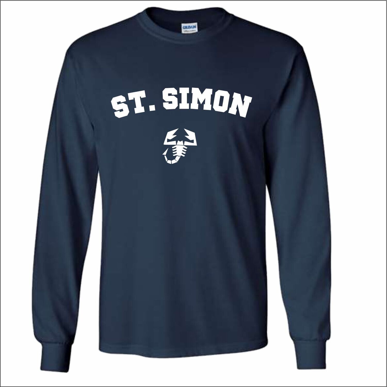 Long Sleeve Navy T-shirt