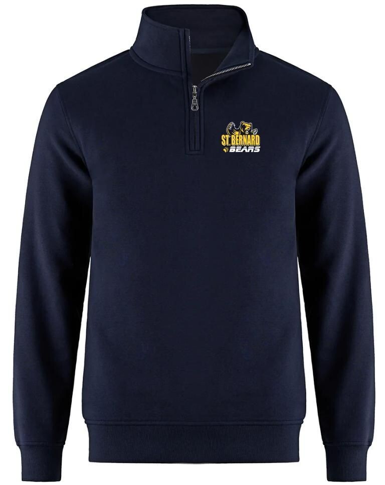 Navy Quarter Zip Pullover