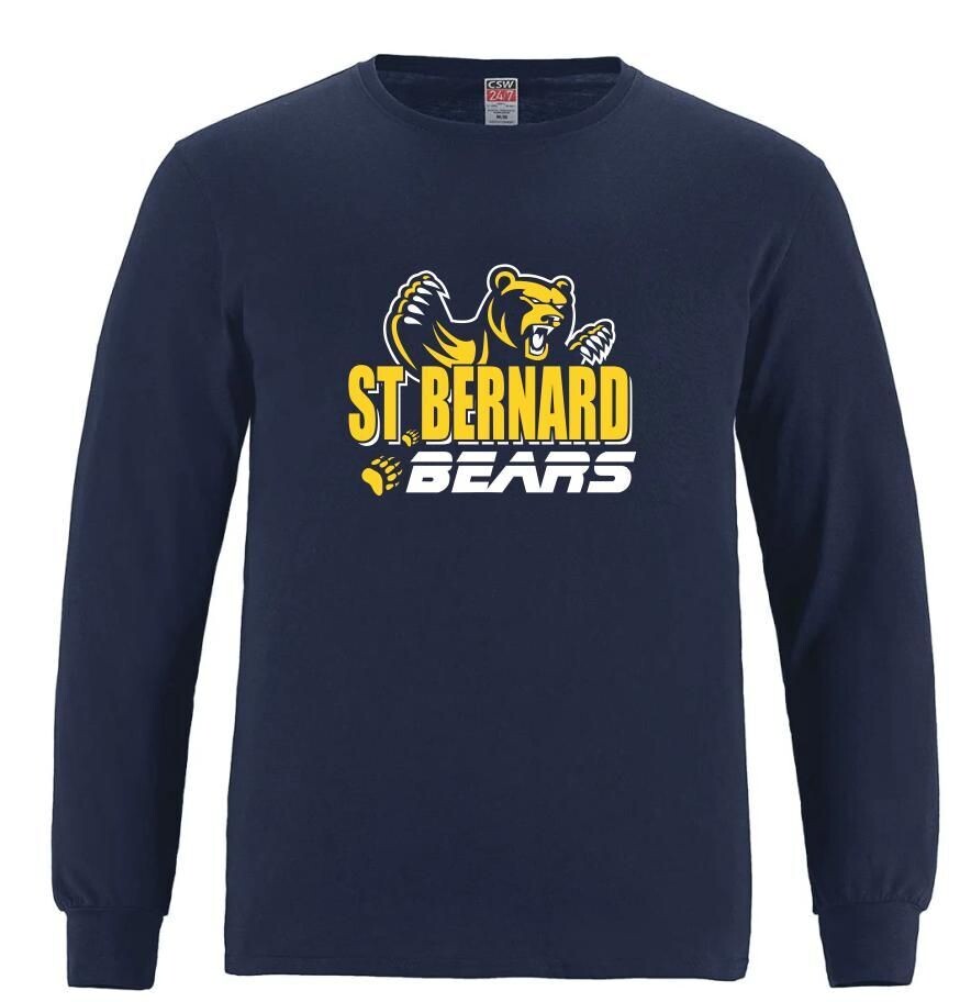 Navy Long Sleeve T-Shirt