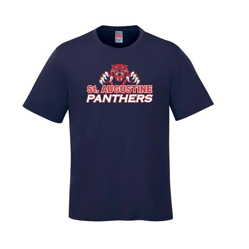 Navy Academic Short Sleeve T-Shirt