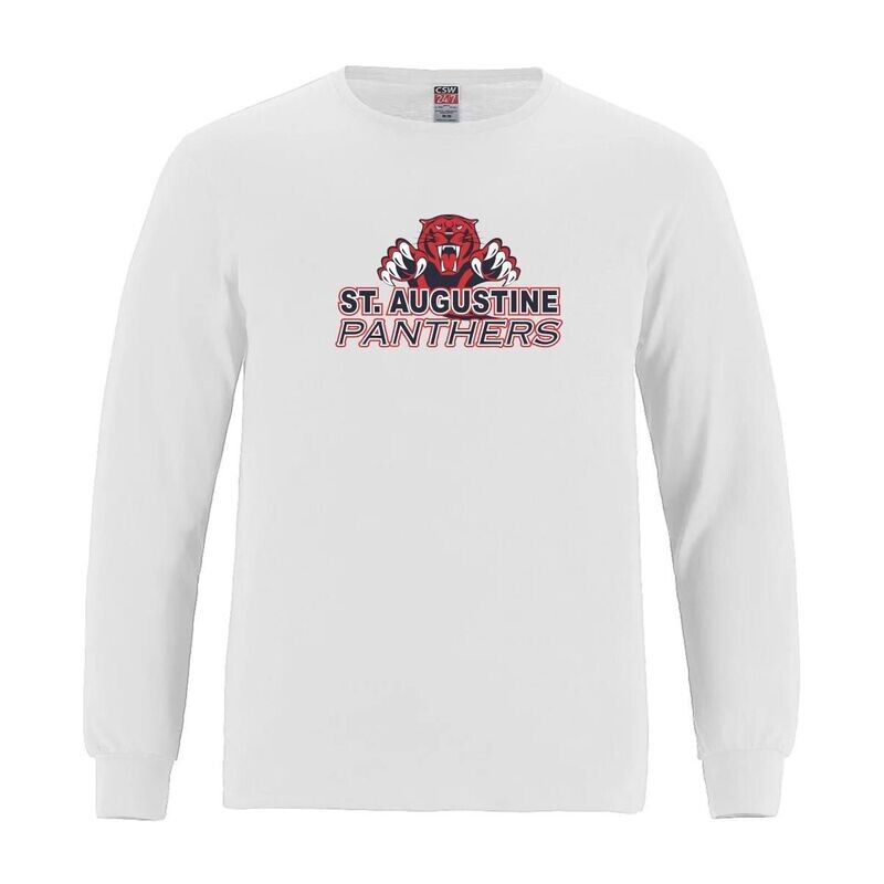 White Long-Sleeve T-Shirt