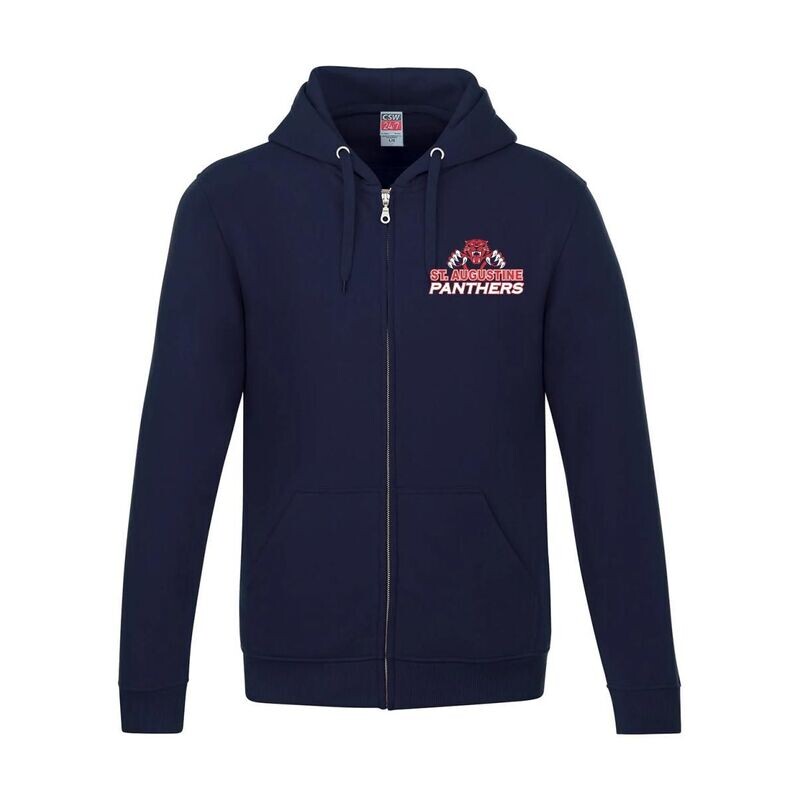 Navy Full Zip Hoodie