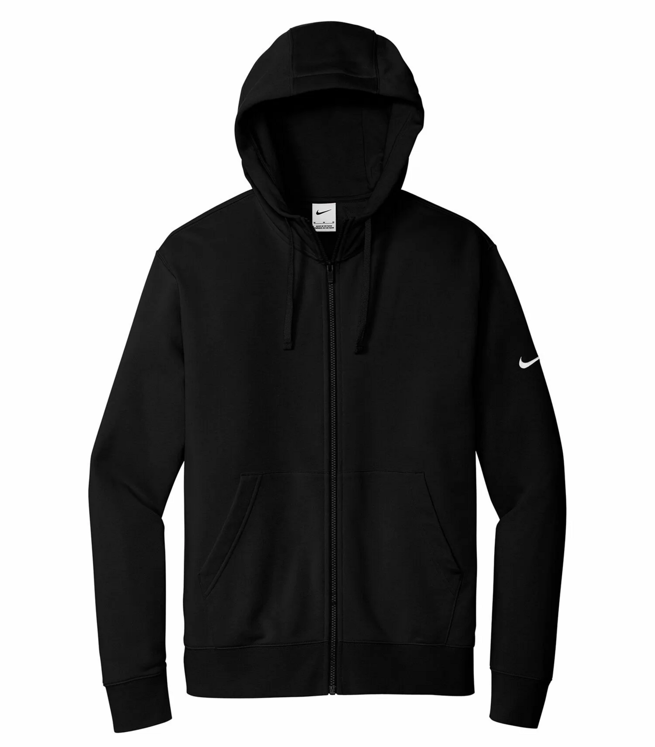 NIKE CLUB FLEECE SLEEVE SWOOSH FULL ZIP HOODIE