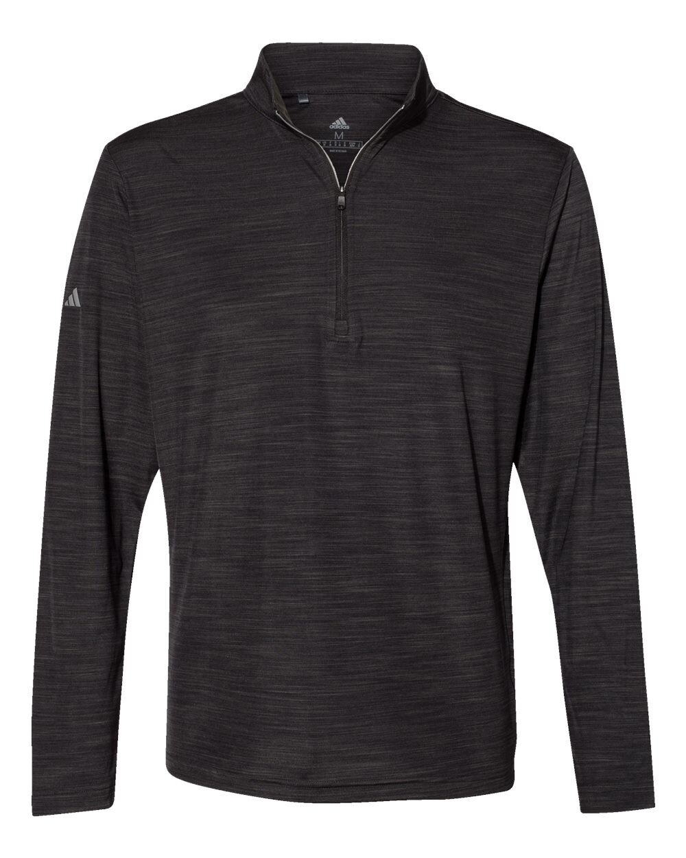 Adidas - Lightweight Mélange Quarter-Zip Pullover