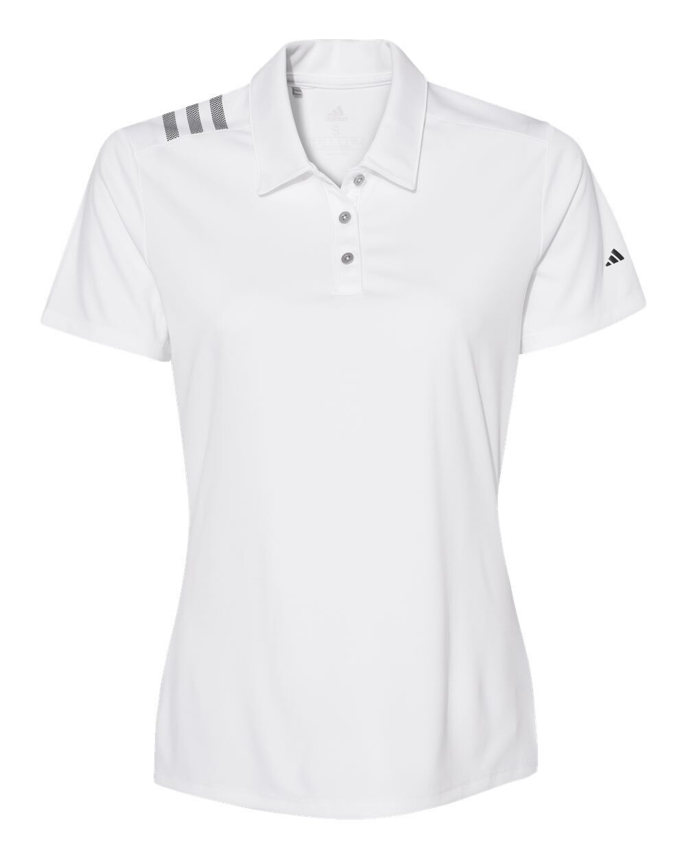 Adidas - Women's 3-Stripes Shoulder Polo