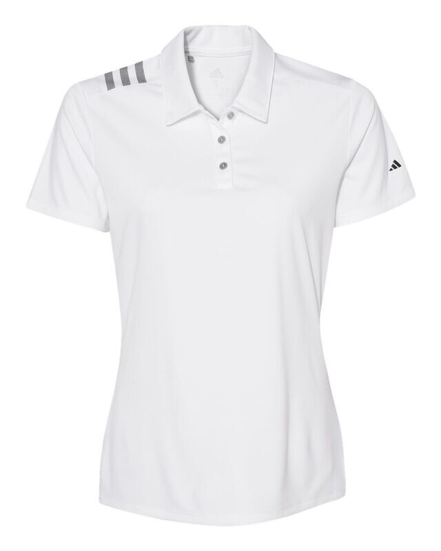 Adidas - Women's 3-Stripes Shoulder Polo