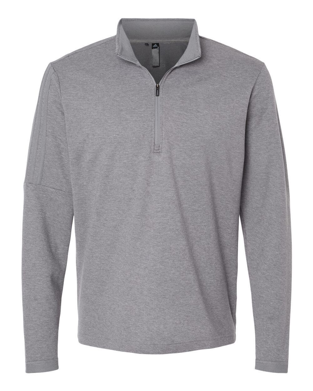 Adidas - 3-Stripes Quarter-Zip Sweater
