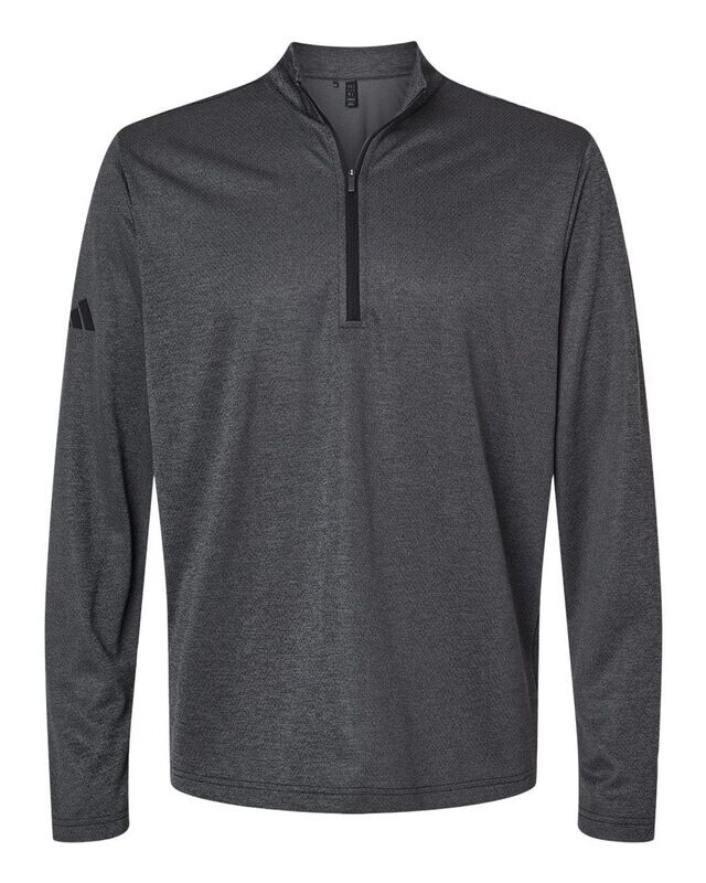Adidas - Space Dyed Quarter-Zip Pullover