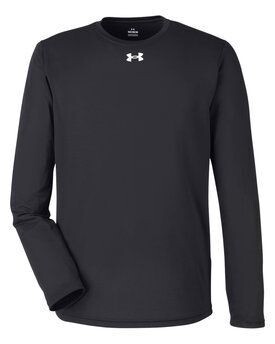 Under Armour - Men's Team Tech Long-Sleeve T-Shirt, Colours: Black/White