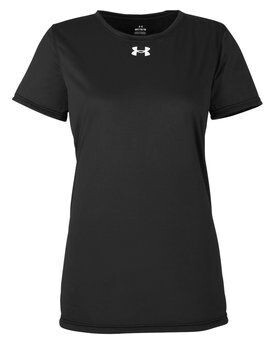 Under Armour - Ladies' Team Tech T-Shirt, Colours: Black/White