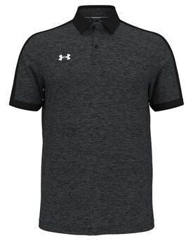 Under Armour - Men's Trophy Level Polo, Colours: Black/White