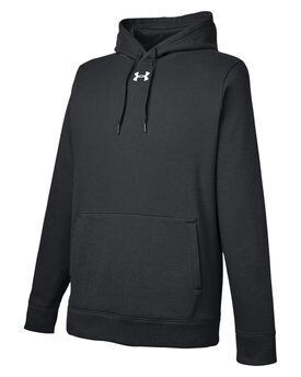 Under Armour - Men's Hustle Pullover Hooded Sweatshirt, Colours: Black/White