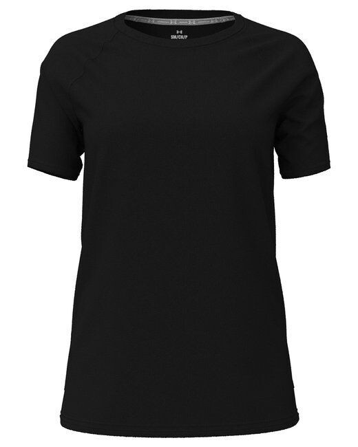 Under Armour - Ladies' Athletics T-Shirt, Colours: Black/White