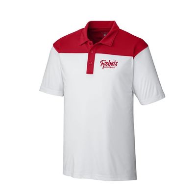 White Red Golf Shirt