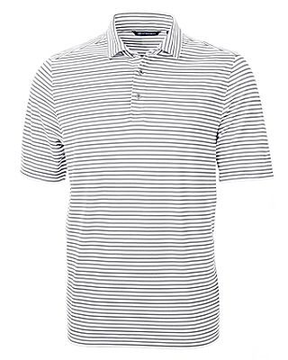 CB corporate - Pique Stripe Recycled Mens Polo