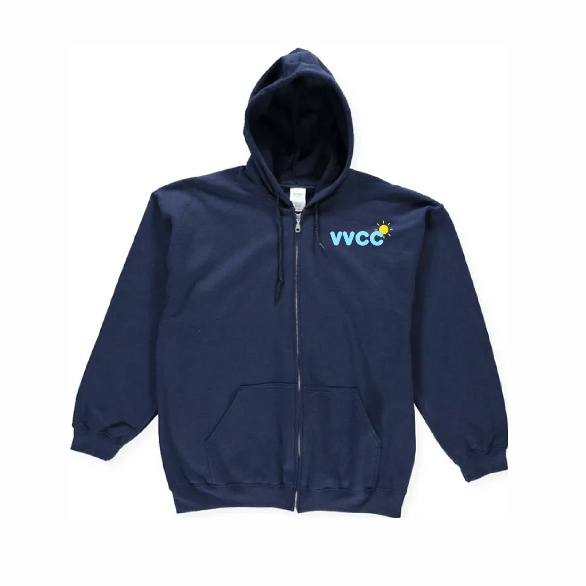 Navy Zip Up Hoody
