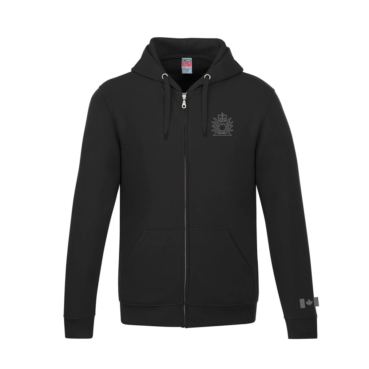 Full Zip Hooded Sweatshirt
