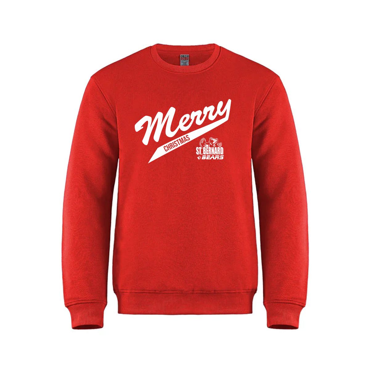 Red Crewneck Sweatshirt